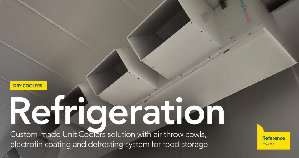 industrial unit coolers applied in food refrigeration