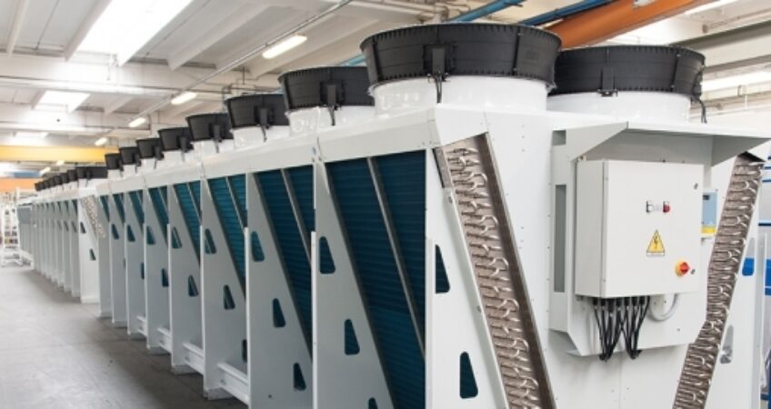 Stainless Steel Remote Condensers for a dairy processing industry in Scotland