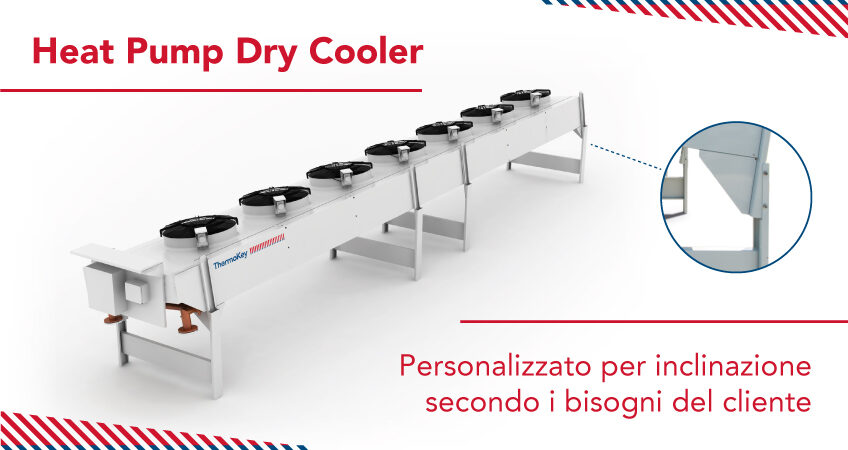 Heat pump dry cooler personalizzato per inclinazione secondo i bisogni del cliente - Cover dell'articolo