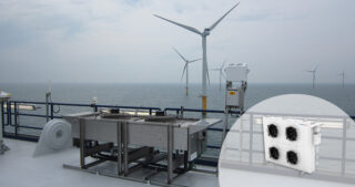 Thermokey - Wind farm - North of Europe - 19 Turbo line condensers model KH1150 completely in stainless steel