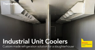 industrial unit coolers applied in food refrigeration