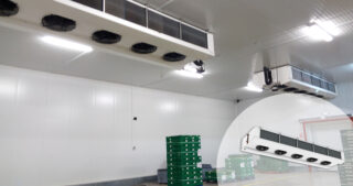 Thermokey - Fruit and vegetable market - Spain - 3 Dual Flow unit coolers model DFX5636008S0134(D)