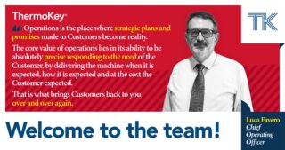 Luca Favero New Chief Operating Officer Thermokey